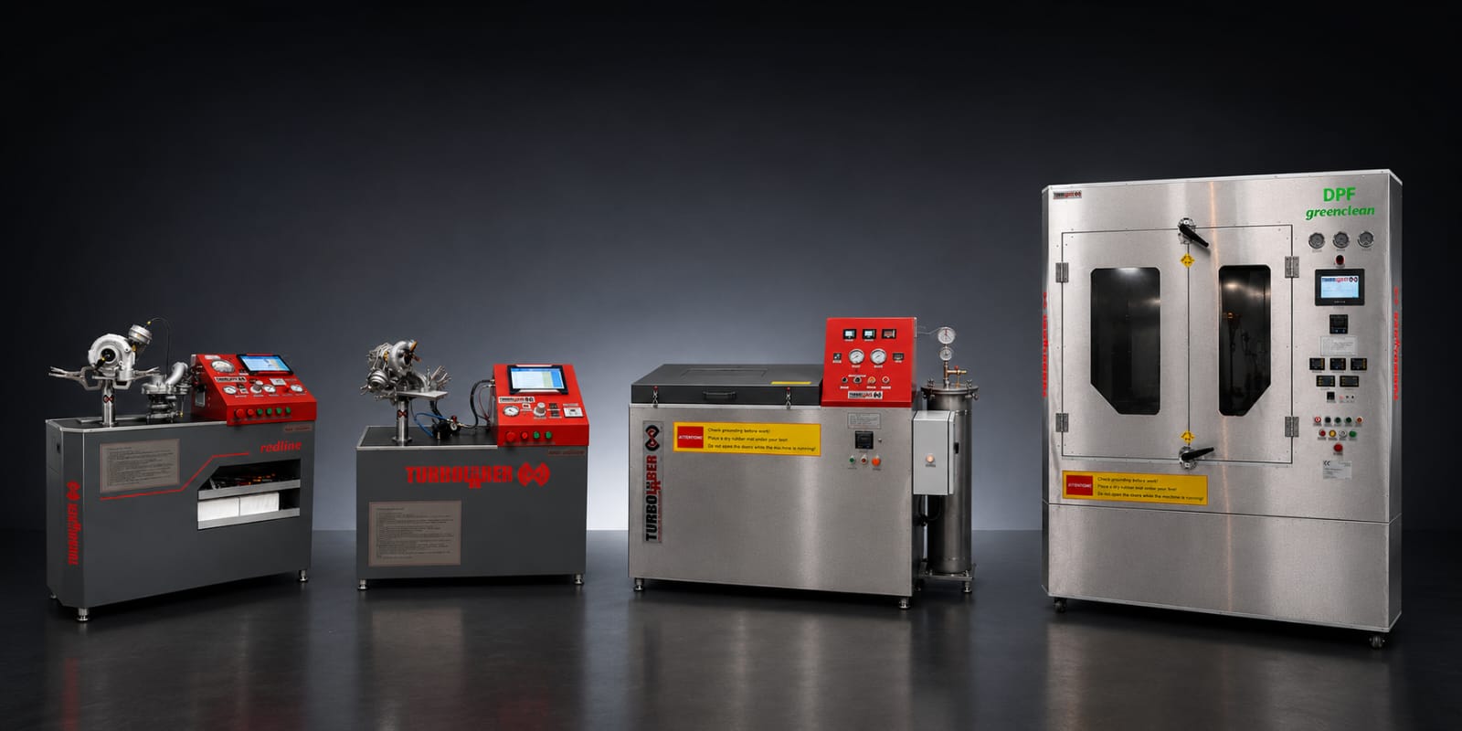 TurboLaber range of professional workshop cleaning machines